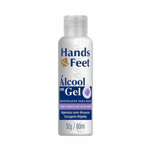 Álcool Em Gel 70% Hands & Feet 60ml
