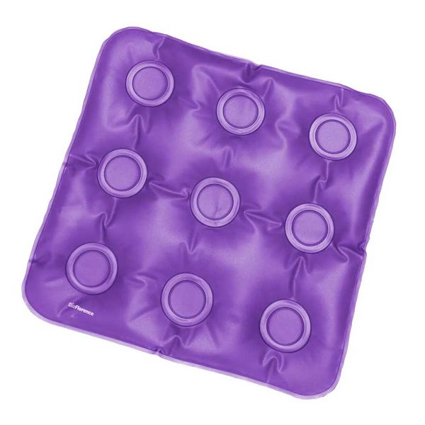 Almofada De Assento Quadrada Bioflorence Gel Caixa De Ovo 1 Unidade