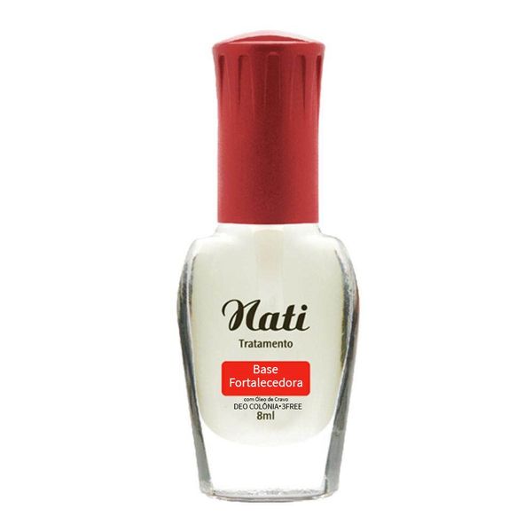 Esmalte Nati Tratamento Base Fortalecedora 8ml