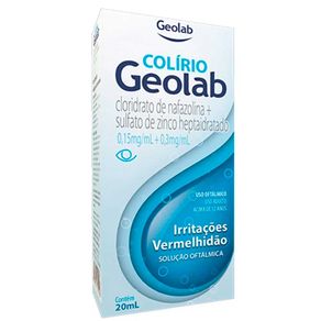 Colírio Geolab Solução Oftalmológica 20Ml
