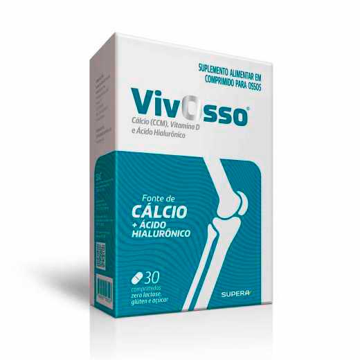 Suplemento Alimentar Vivosso Supera 30 Comprimidos