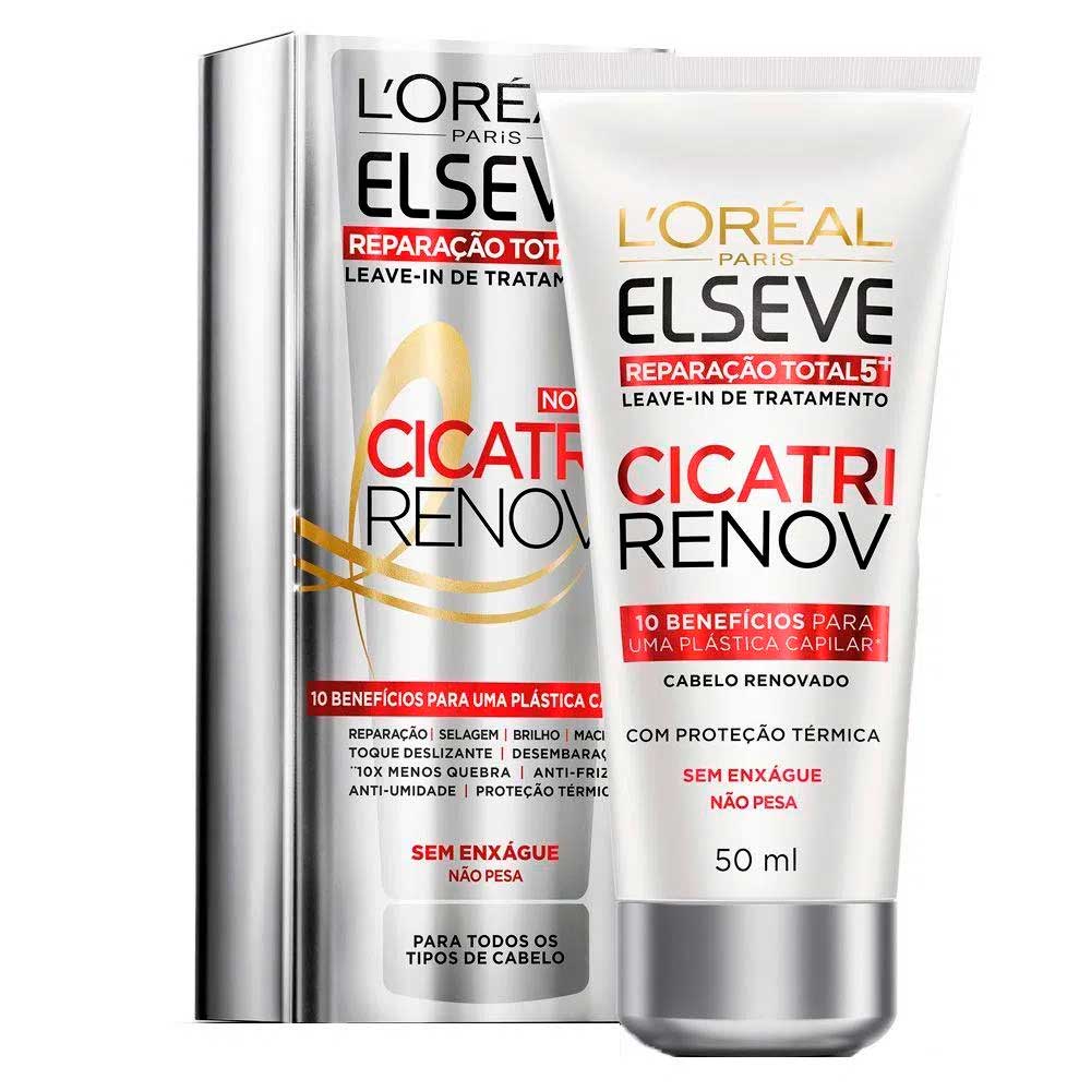 Creme De Tratamento Leave-in Elseve Cicatri Renov 50ml - Imagem 2