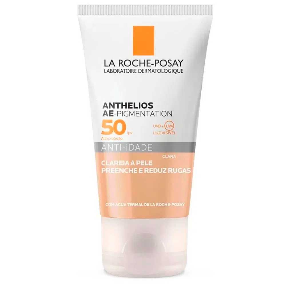 Protetor Solar Anti-idade La Roche-posay Anthelios Ae Pigmentation Cor Clara Fps50 40g