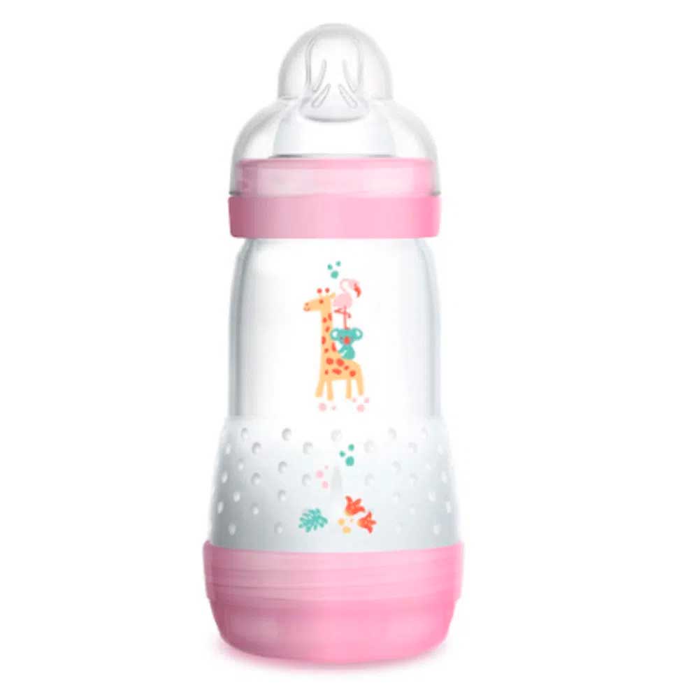 Mamadeira Mam Easy Start Girls Azul 260ml 1 Unidade