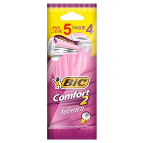 Aparelho De Depilação Bic Comfort 2 Women 5 Unidades preço