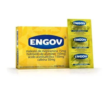 Engov 15mg/150mg/150mg/50mg 24 Comprimidos