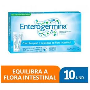 Enterogermina Suspensão Oral 10 Frascos De 5Ml
