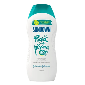 Protetor Solar Sundown Praia E Piscina Fps50 200Ml