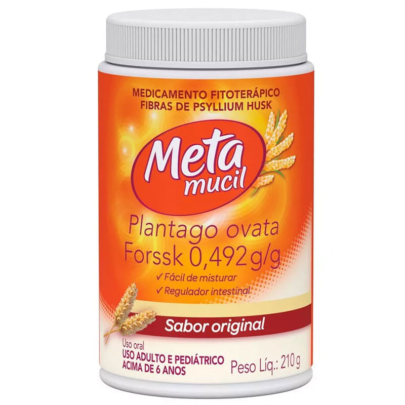 Metamucil Pó Para Solução Oral 210g