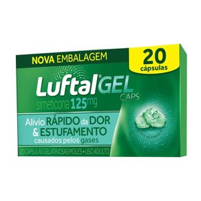 Luftal Gel Caps 125Mg 20 Cápsulas Gelatinosas