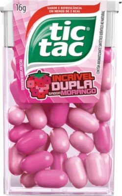 Bala Tic Tac Morango 16g