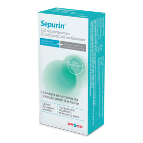 Sepurin 120Mg/20Mg 20 Comprimidos Revestidos Sepurin 120Mg/20Mg 20 Drágeas
