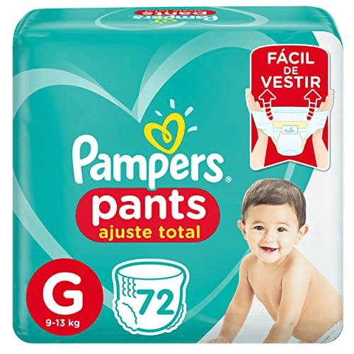 Fralda Pampers Pants G 72 Unidades