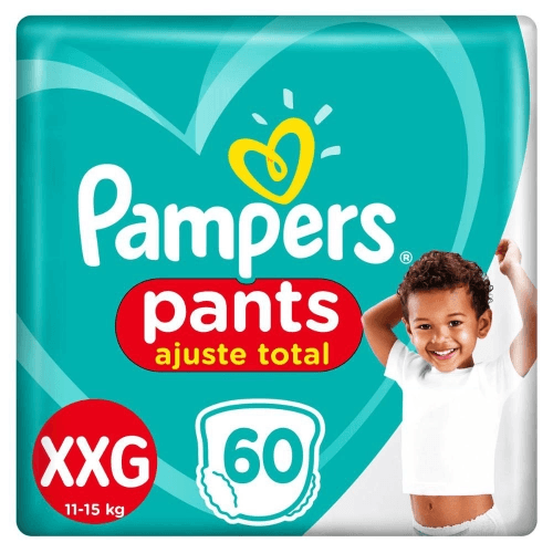 Fralda Pampers Pants Xxg 60 Unidades