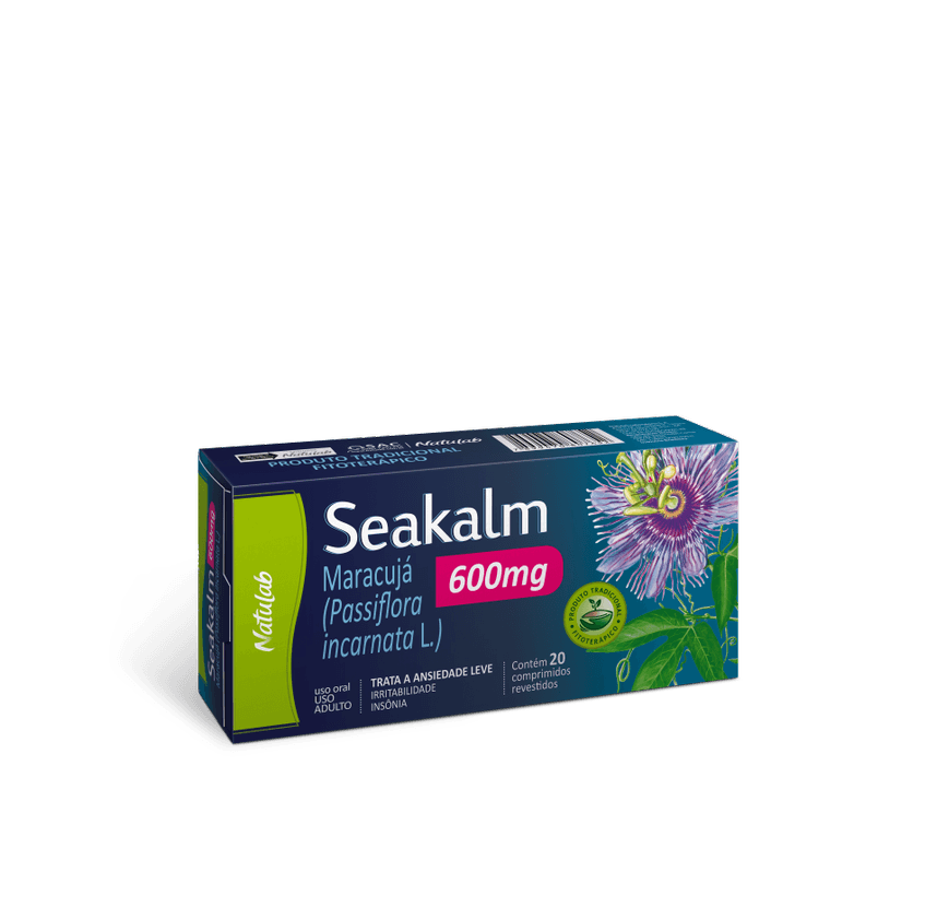 Seakalm 600mg 20 Comprimidos Revestidos