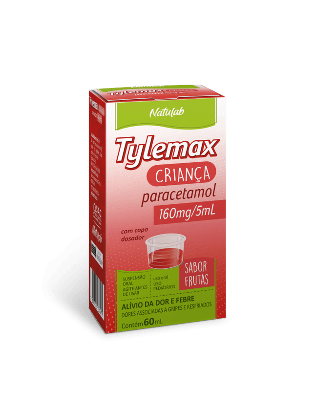 Tylemax Baby E Criança Frutas Suspensão Oral 60ml