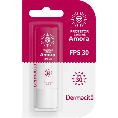 Protetor Labial Dermacitá Amora