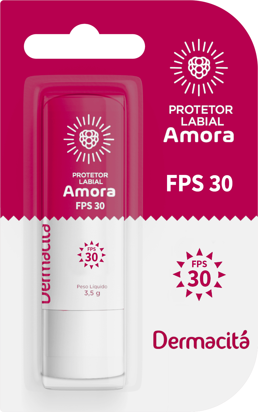 Protetor Labial Dermacitá Amora