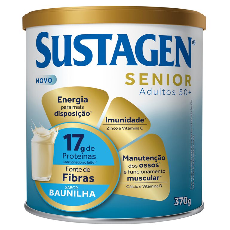 Sustagen Senior 50+ Sabor Baunilha 370g