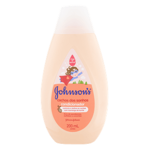 Condicionador Infantil Johnsons Cachos Dos Sonhos 200Ml