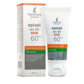 Protetor Facial Mantecorp Episol Sec Oc Medio Fps 60 60Ml
