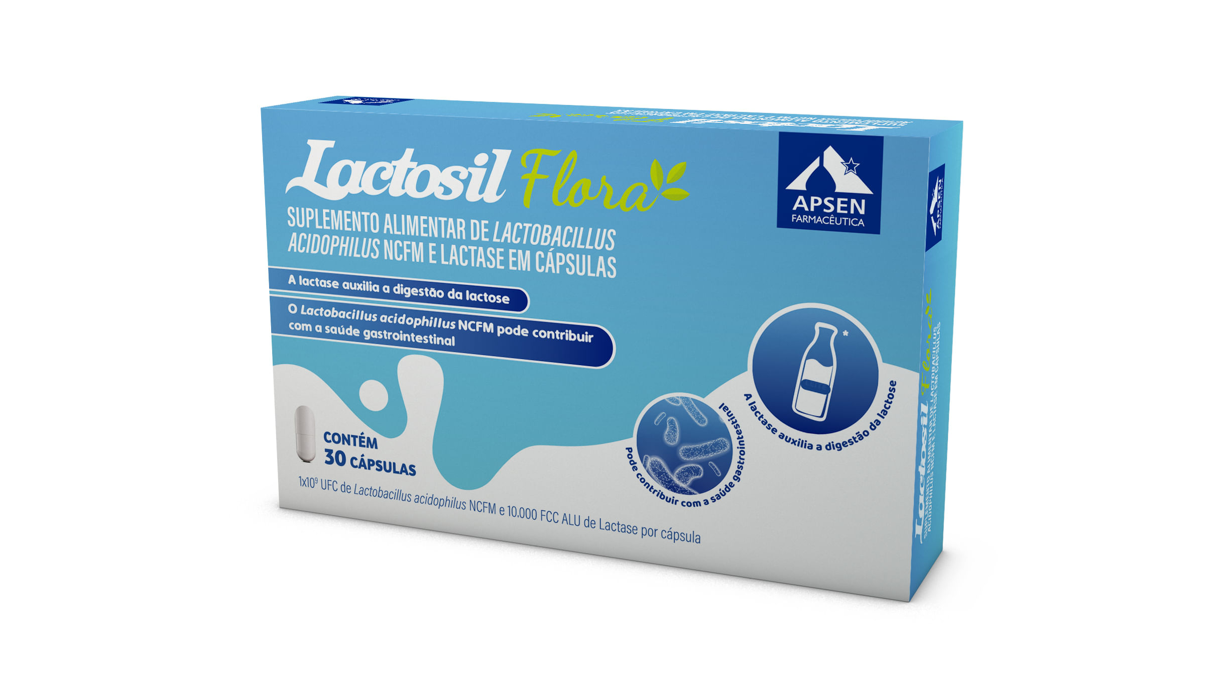 Lactosil Flora 30 Cápsulas