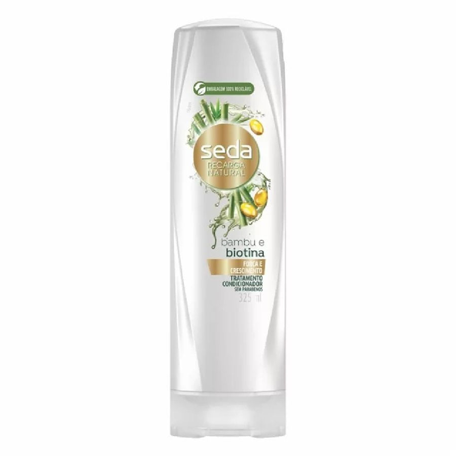 Condicionador Seda Natural Bambu + Biotina 325ml