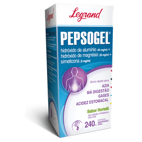 Pepsogel Suspensão Oral Sabor Hortelã 240Ml