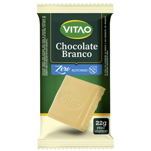 Chocolate Branco Zero 22g Vitao