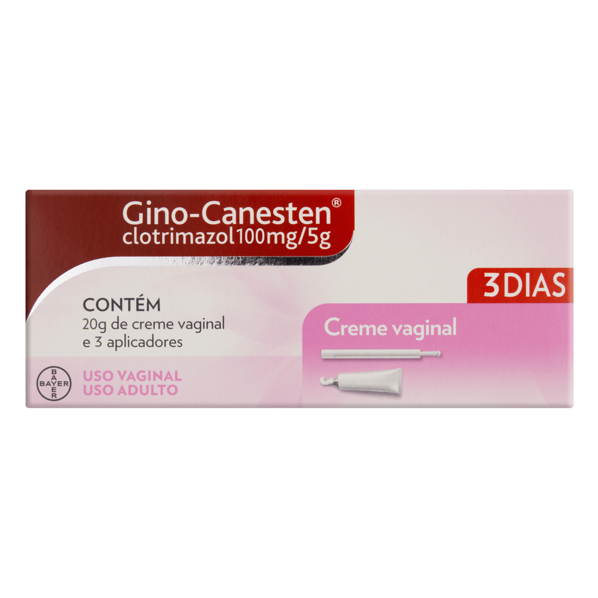 Gino-canesten Creme Ginecológico 20g + 3 Aplicadores
