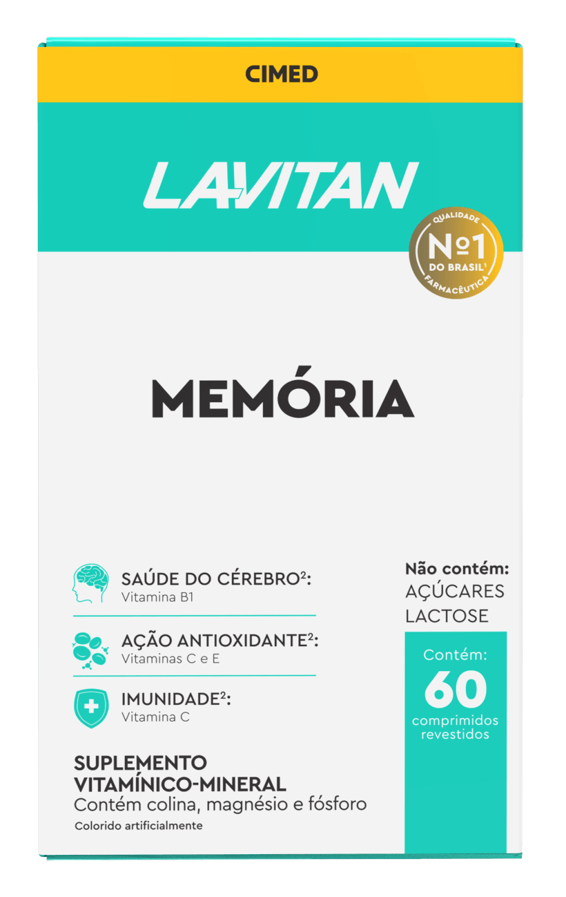 Lavitan Memória 60 Comprimidos
