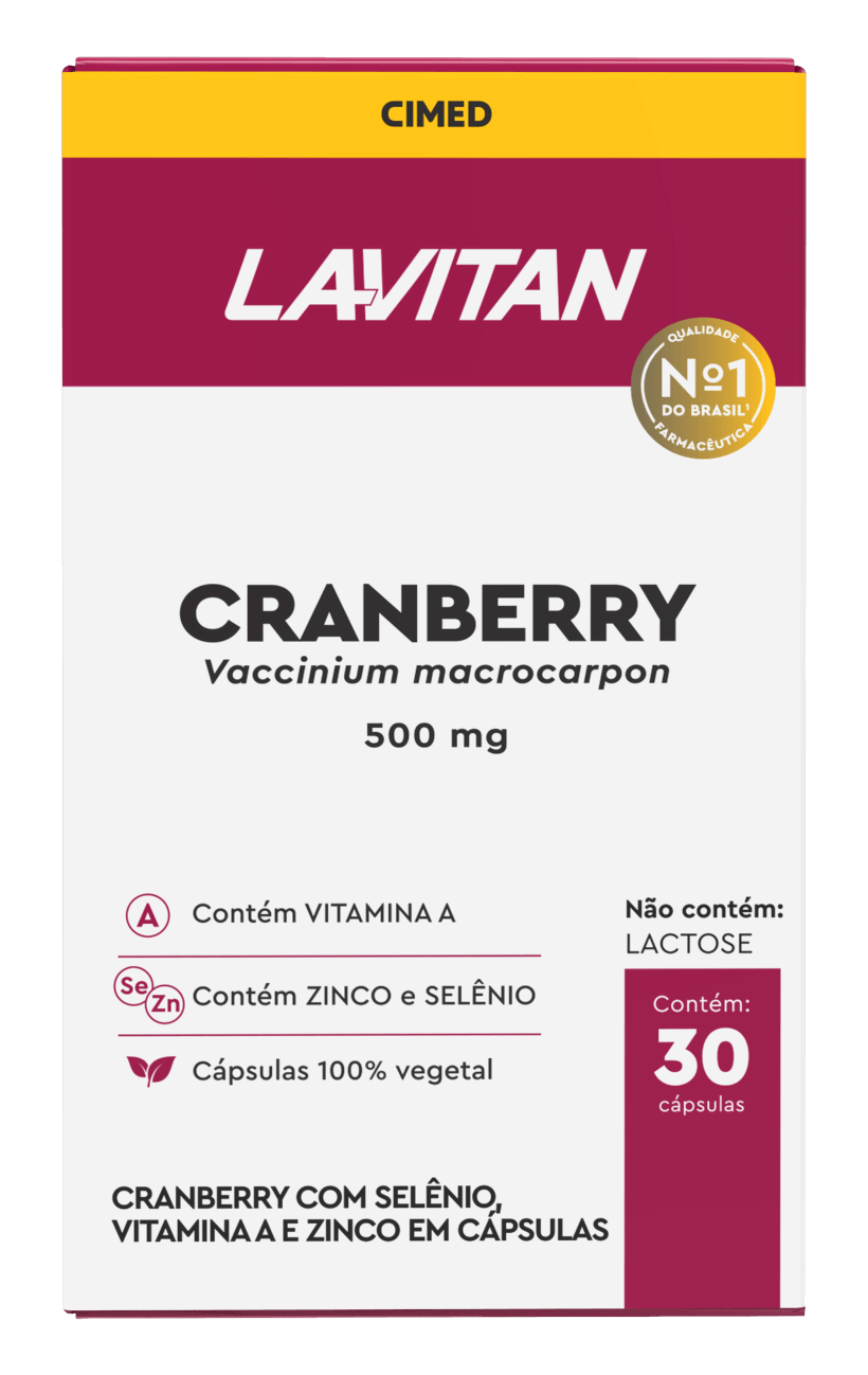 Lavitan Cranberry 30 Cápsulas