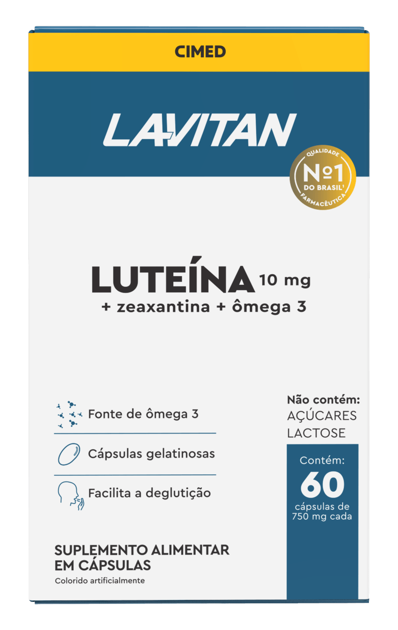 Lavitan Luteína 60 Cápsulas