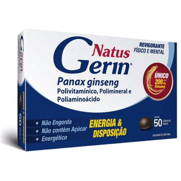 Natus Gerin 50 Cápsulas