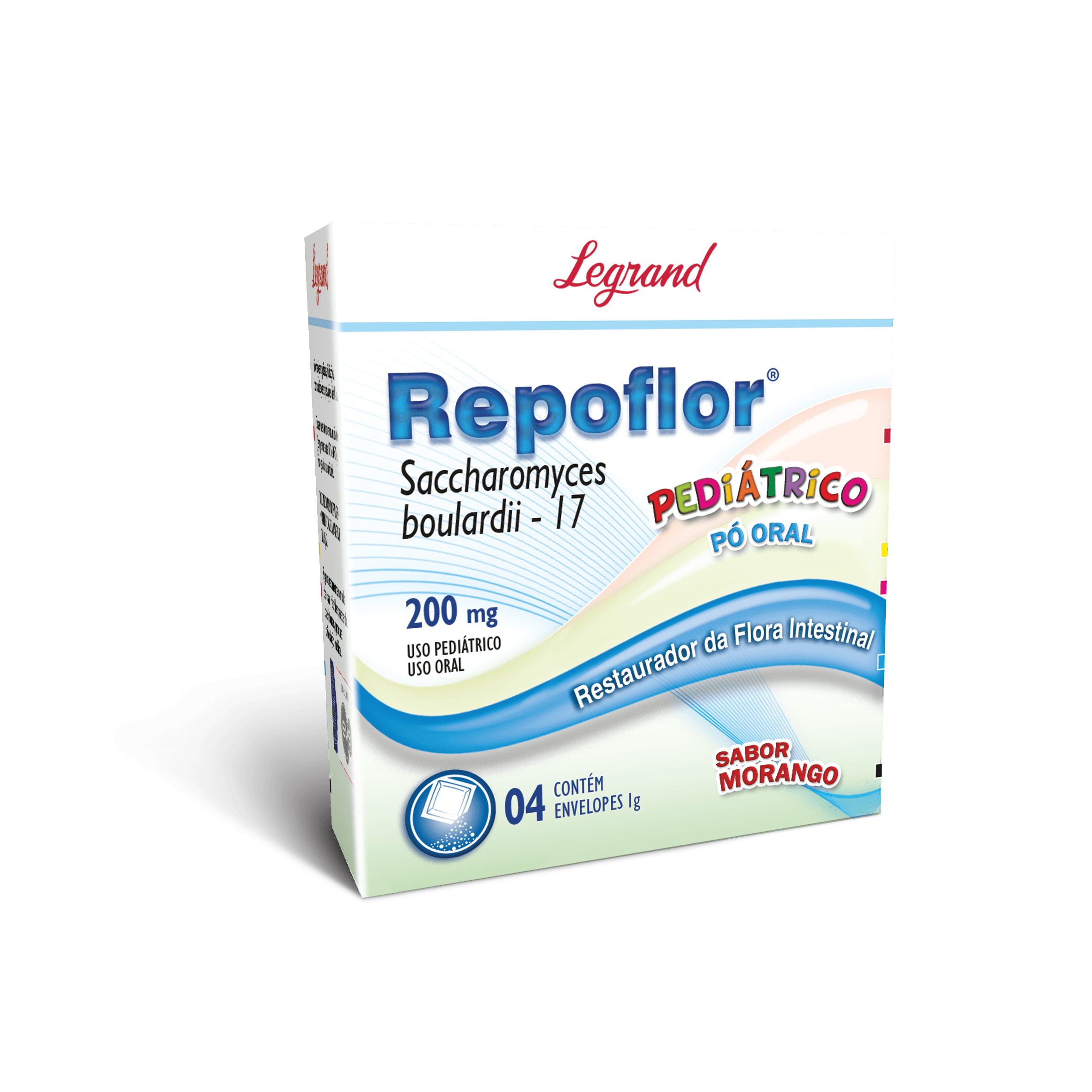 Repoflor Pó Para Solução Oral 4 Envelopes De 1g