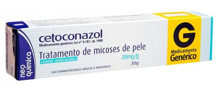 Cetoconazol 20mg/g Creme 30g Generico Neo Quimica