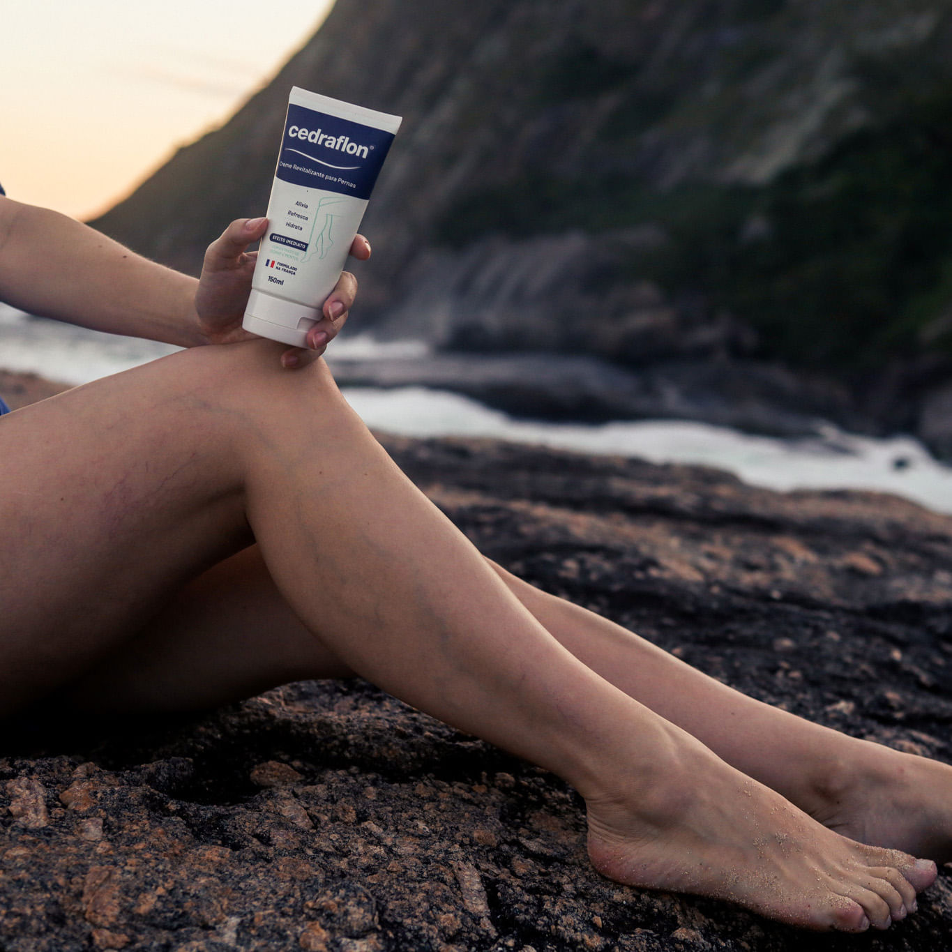 Creme Revitalizante Para Pernas Cedraflon 150ml - Imagem 5