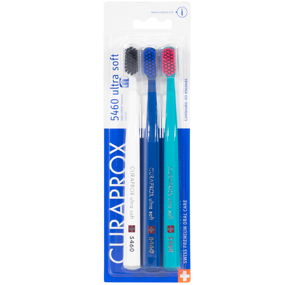 Escova Dental Curaprox Ultra Soft 3 Unidades