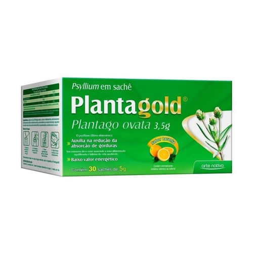 Plantagold Pó Para Solução Oral Laranja 30 Sachês De 5g