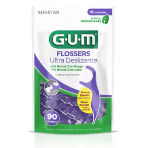 Fita Dental G.u.m Flossers Ultra Deslizante 40 Unidades preço