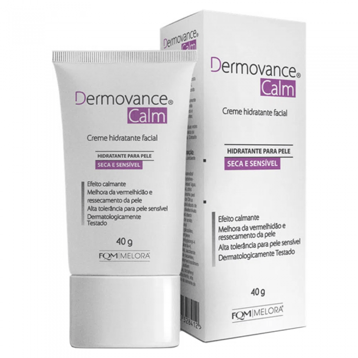 Dermovance Calm Hidratante Facial Creme Com 40g