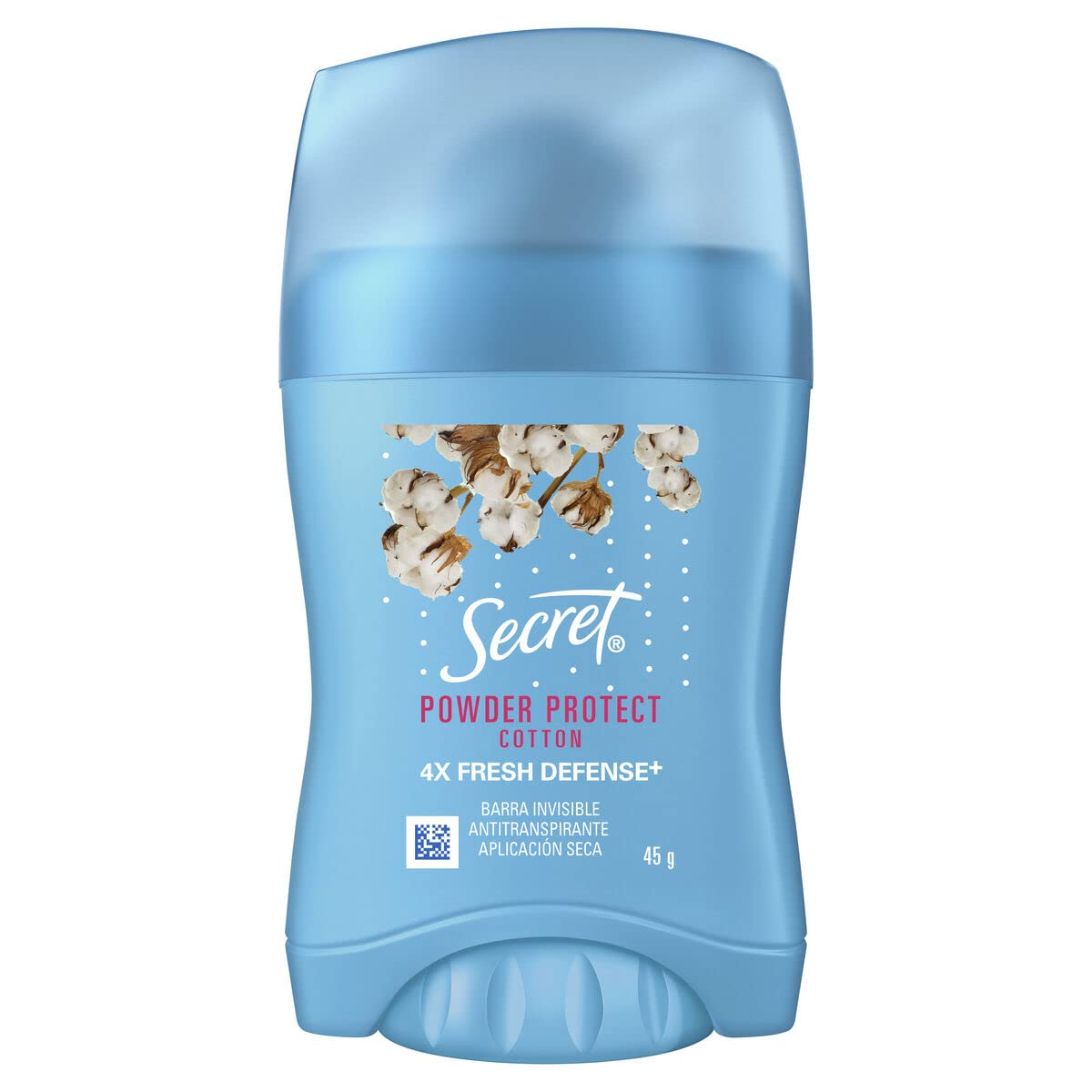 Desodorante Stick Barra Feminino Secret Cotton 45g