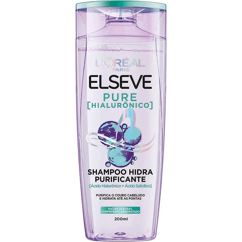 Shampoo Loreal Paris Pure Hialuronico 200ml