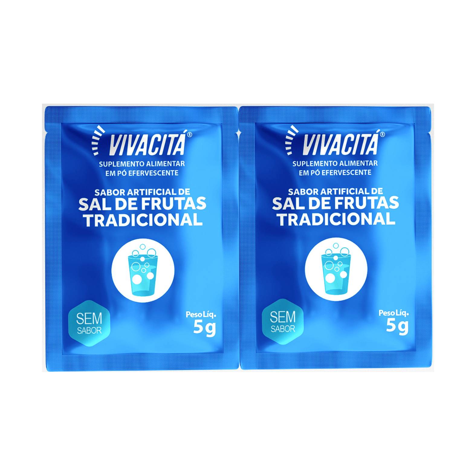 Sal De Frutas Vivacitá Tradicional 2 Envelopes 5g
