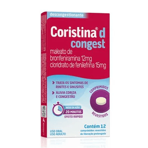 Coristina D Congest 12 Comprimidos