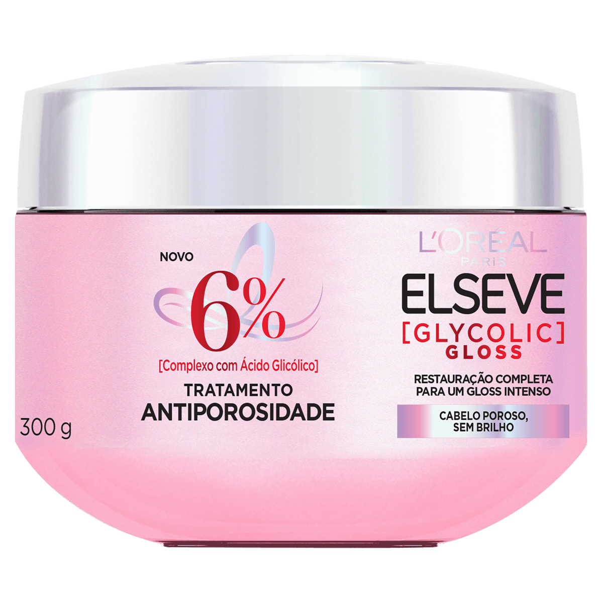 Creme De Tratamento Elseve Glycolic Gloss 300g