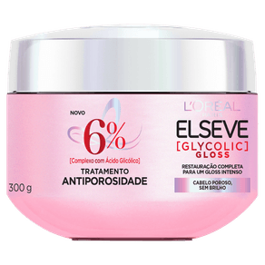 Creme De Tratamento Elseve Glycolic Gloss 300G