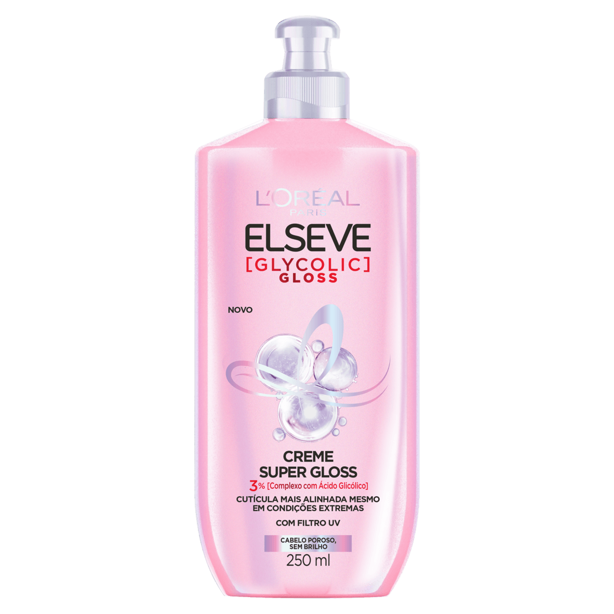 Creme de Pentear Elseve Glycolic Gloss 250ml