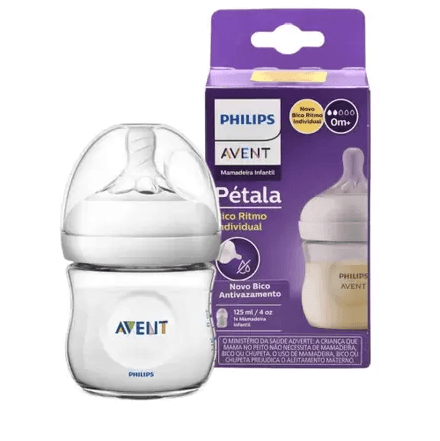 Mamadeira Avent Anticolic Petala Transparente 125ml