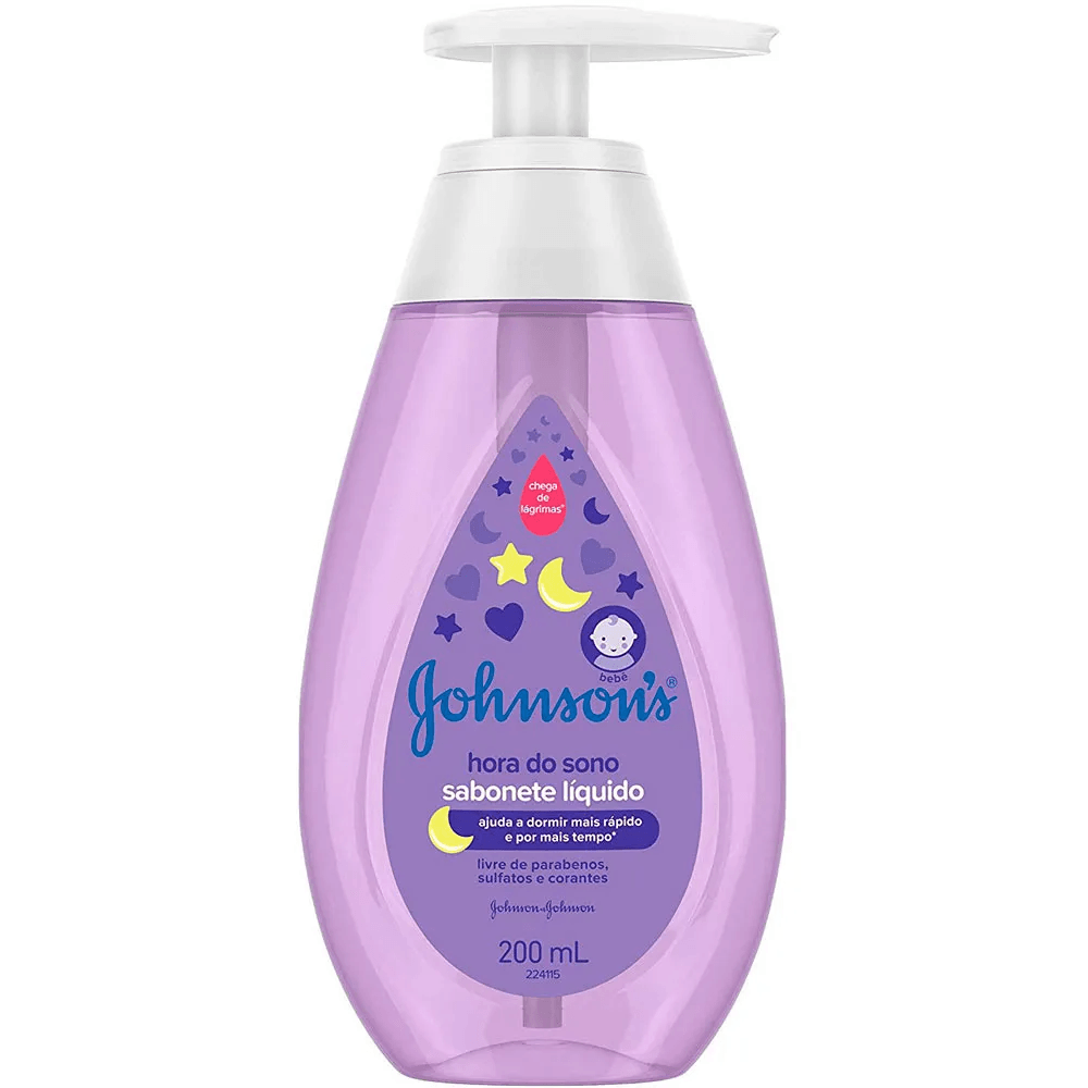Sabonete Líquido Infantil Johnsons Baby Hora Do Sono 200ml